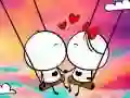 Spil Find forskellene: God Valentines Dag online Spil Find forskellene: God Valentines Dag online