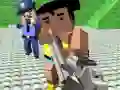 Spil GunGame skydningskrig: blokket gangster online Spil GunGame skydningskrig: blokket gangster online