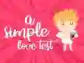Spil En simpel kærlighedstest online Spil En simpel kærlighedstest online
