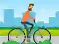 Spil Familietur på cykel i parken Match 3 online