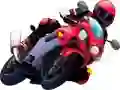 Spil Tegneserie Motorcykler Puzzle online Spil Tegneserie Motorcykler Puzzle online