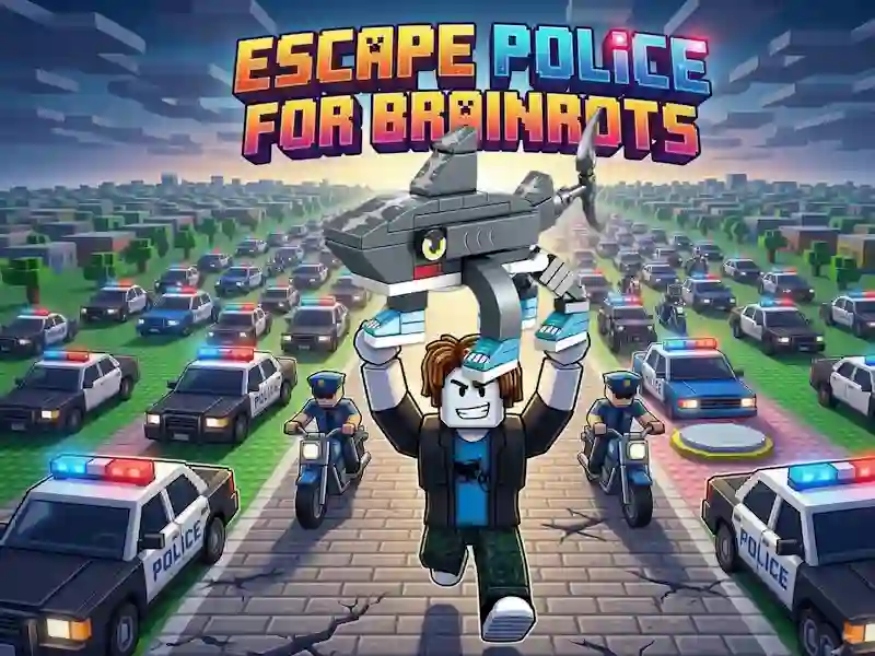 Spil Escape Police for Brainrots online