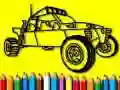 Spil Tilbage til skolen: Rallybil farvebog online Spil Tilbage til skolen: Rallybil farvebog online