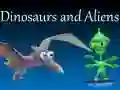 Spil Dinosaurer og Rumvæsner online Spil Dinosaurer og Rumvæsner online