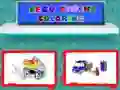 Spil Lego Lastbiler Farvelægning online
