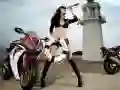 Spil Motorcykel og Piger Puslespil online Spil Motorcykel og Piger Puslespil online