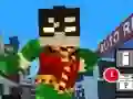 Spil Teen Titans Go: Minecraft Teen Runner 3D online
