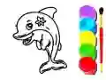 Spil Delfin Malebog online