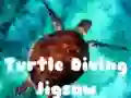 Spil Skildpadde Dykning Puslespil online Spil Skildpadde Dykning Puslespil online