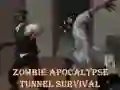 Spil Overlevelse i zombiapokalypse tunnelen online Spil Overlevelse i zombiapokalypse tunnelen online