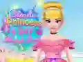 Spil Blond Prinsesse #DIY Kongelig Kjole online Spil Blond Prinsesse #DIY Kongelig Kjole online