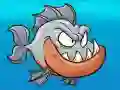 Spil Cute Piranha Puslespil online