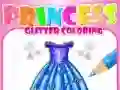 Spil Prinsesse Glitter Farvelægning online