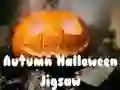 Spil Efterårs Halloween Puslespil online