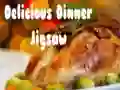 Spil Lækkert Middag Puslespil online Spil Lækkert Middag Puslespil online