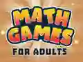 Spil Matematikspil for voksne online Spil Matematikspil for voksne online