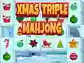 Spil Jul Triple Mahjong online