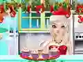 Spil Søster Prinsesse Jule Cupcake Maker online Spil Søster Prinsesse Jule Cupcake Maker online