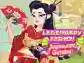 Spil Legendær japansk geisha-mode online Spil Legendær japansk geisha-mode online