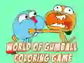 Spil Gumballs Farvelægningsspil online