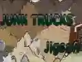 Spil Jigsaw med junk lastbiler online
