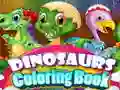 Spil Farvelægningsbøger med dinosaurer online Spil Farvelægningsbøger med dinosaurer online