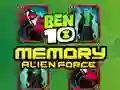 Spil Ben 10 Hukommelse Alien Force online