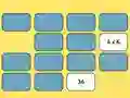 Spil Matematik Hukommelse online
