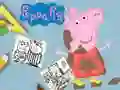 Spil Peppa Pig Malebog online