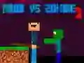 Spil Noob vs Zombie 2 online Spil Noob vs Zombie 2 online