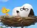 Spil Snoopy puslespil online Spil Snoopy puslespil online
