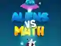 Spil Aliens Mod Matematik online