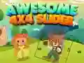 Spil Fantastisk 4x4 Slider online Spil Fantastisk 4x4 Slider online