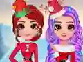 Spil Regnbuepigejuleoutfits online Spil Regnbuepigejuleoutfits online