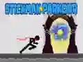Spil Stickman Parkour online Spil Stickman Parkour online