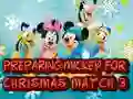 Spil Forberede Mickey til jul Match 3 online