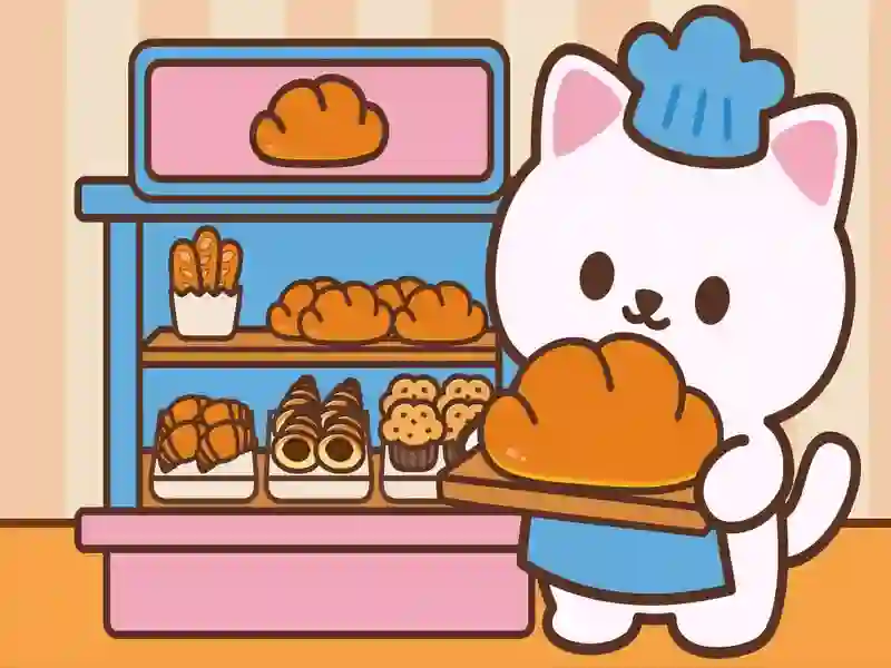 Spil Purrfect Bakery online