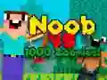 Spil Noob mod 1000 zombier online