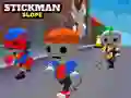 Spil Stickman Skråning online Spil Stickman Skråning online