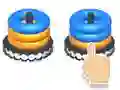Spil Stack Match: Farvet Hoop Spil online Spil Stack Match: Farvet Hoop Spil online