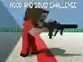 Spil Noob- og Blæksprutteudfordring online Spil Noob- og Blæksprutteudfordring online