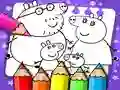 Spil Peppa Pig Malebog online Spil Peppa Pig Malebog online