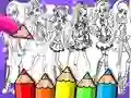Spil Monster High Malebog online