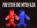 Spil Opsige Steve og Vand Alex online Spil Opsige Steve og Vand Alex online