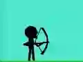 Spil Stickman Bueskytte 2D online