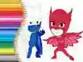 Spil Malebog for PJ Masks online