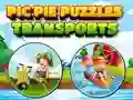 Spil Billede Puslespil Transport online