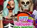 Spil BFF Halloween Ansigtsmaling online Spil BFF Halloween Ansigtsmaling online
