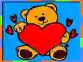 Spil Let Farvelægning Valentinsdag online Spil Let Farvelægning Valentinsdag online