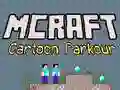 Spil Mcraft Tegneserie Parkour online Spil Mcraft Tegneserie Parkour online
